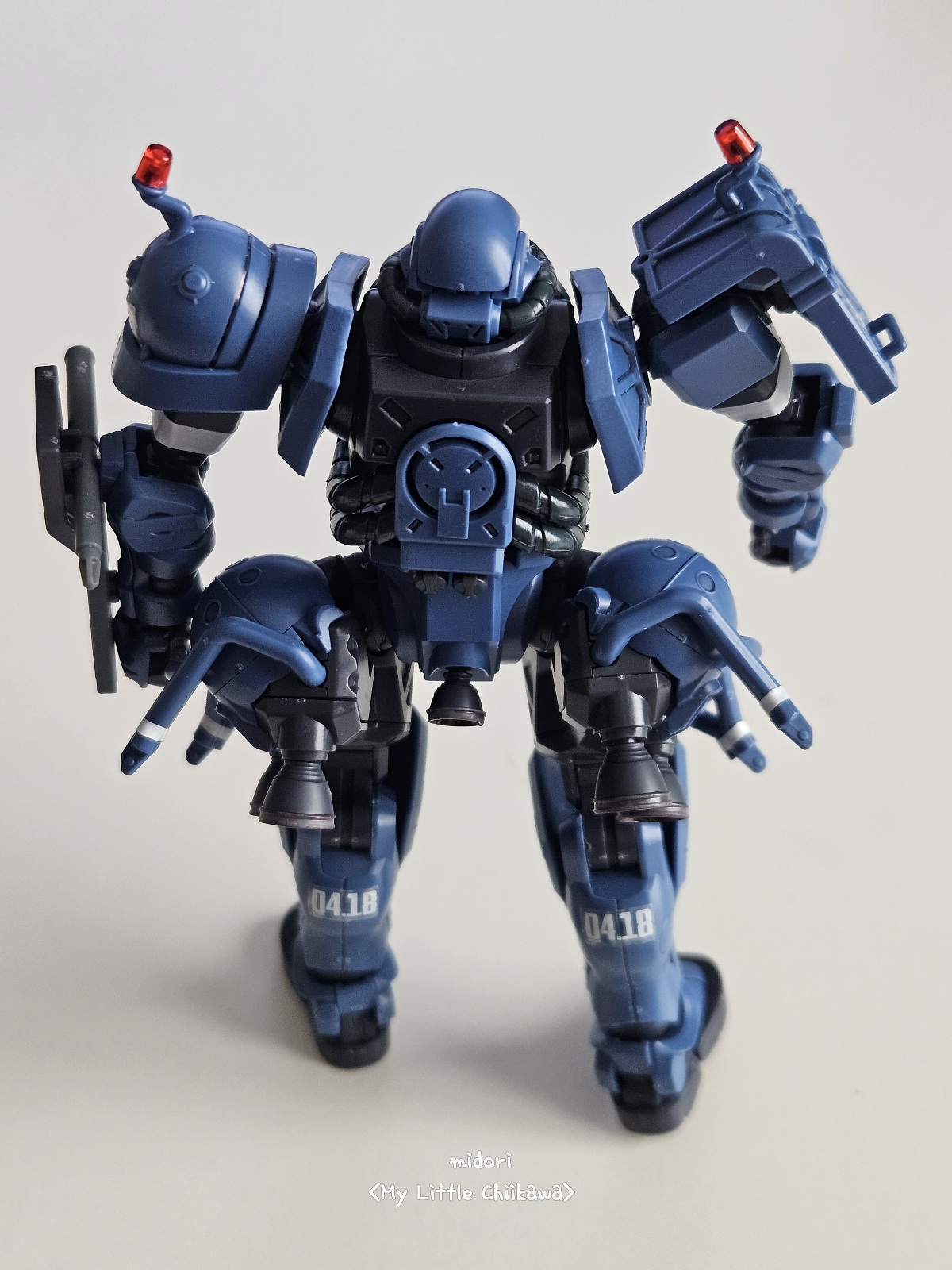 군경 자쿠 후면